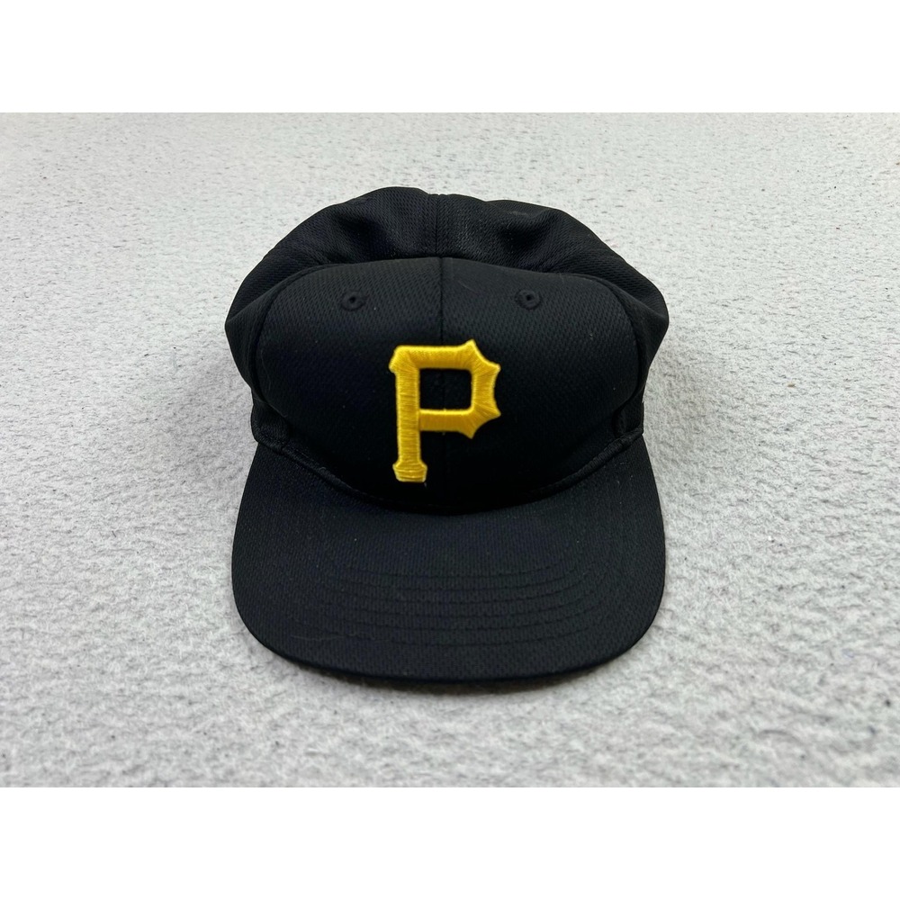 Pittsburgh Pirates Hat Cap Strap Back Youth Black Yellow MLB Baseball